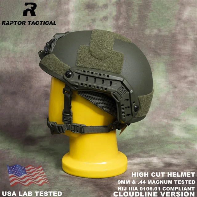 Пуленепробиваемый шлем Raptor NIJ IIIA 3A 0106,01 ACH MICH